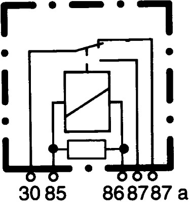 Hella Relais achterruitverwarming 4RD 007 794-021