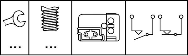 Hella Remlichtschakelaar 6DD 008 622-771