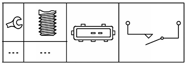 Hella Achteruitrijlichtschakelaar 6ZF 181 612-011