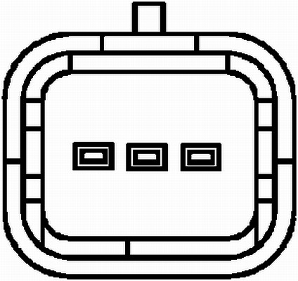 Hella Gasklep positiesensor 6PX 008 476-401