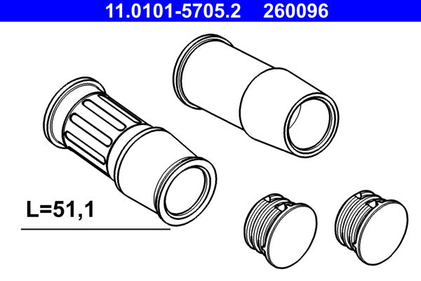 Remklauw revisie ATE 11.0101-5705.2