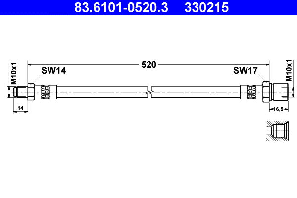 Remslang ATE 83.6101-0520.3