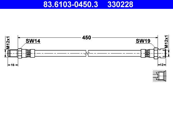 Remslang ATE 83.6103-0450.3