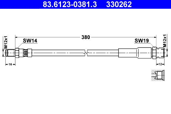 Remslang ATE 83.6123-0381.3