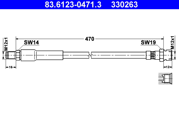 Remslang ATE 83.6123-0471.3