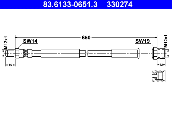 Remslang ATE 83.6133-0651.3