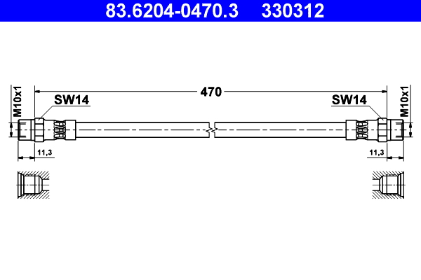 Remslang ATE 83.6204-0470.3