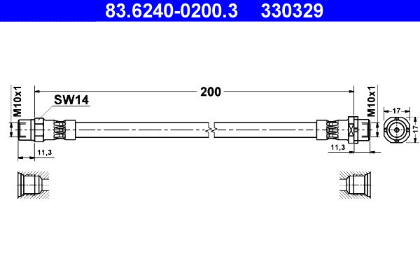 Remslang ATE 83.6240-0200.3