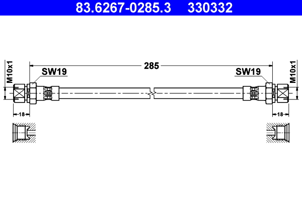 Remslang ATE 83.6267-0285.3