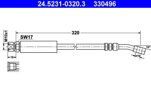 Remslang ATE 24.5231-0320.3