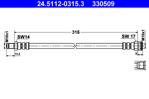 Remslang ATE 24.5112-0315.3