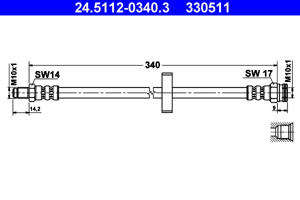 Remslang ATE 24.5112-0340.3