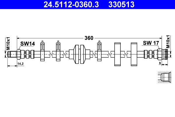 Remslang ATE 24.5112-0360.3