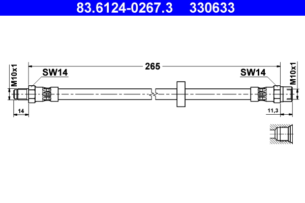 Remslang ATE 83.6124-0267.3