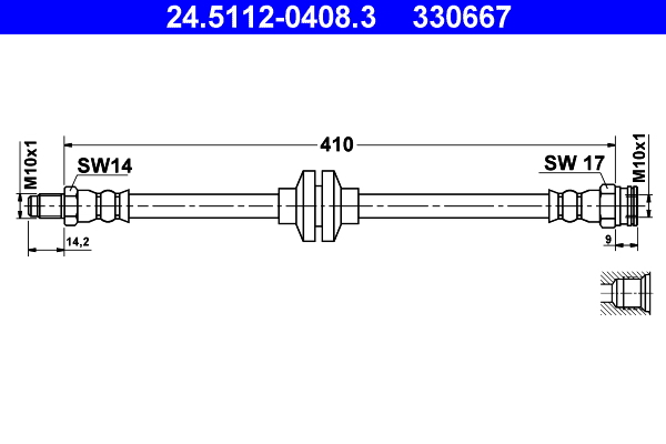 Remslang ATE 24.5112-0408.3