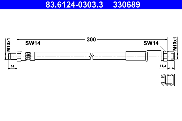 Remslang ATE 83.6124-0303.3