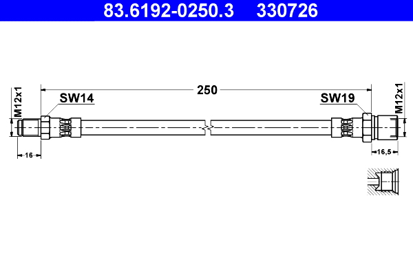 Remslang ATE 83.6192-0250.3
