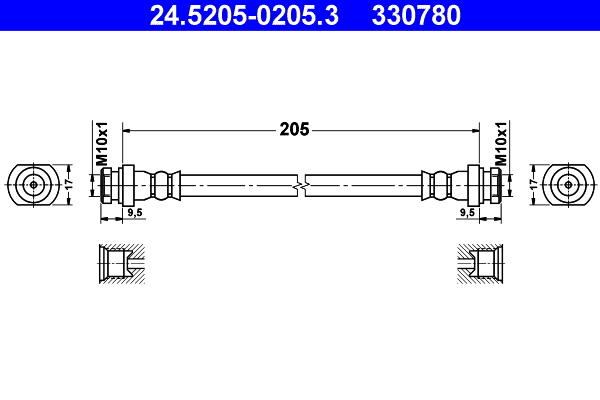 Remslang ATE 24.5205-0205.3