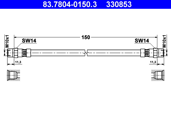 Remslang ATE 83.7804-0150.3