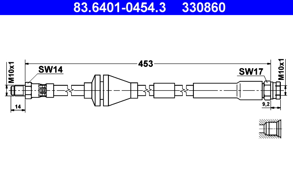 Remslang ATE 83.6401-0454.3