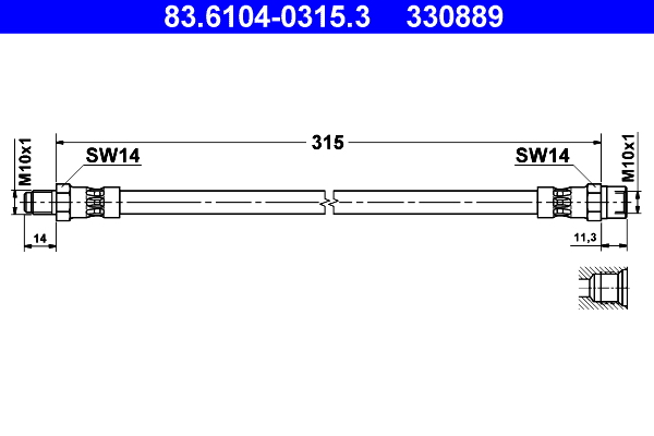 Remslang ATE 83.6104-0315.3