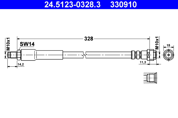 Remslang ATE 24.5123-0328.3