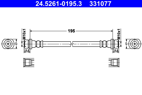 Remslang ATE 24.5261-0195.3