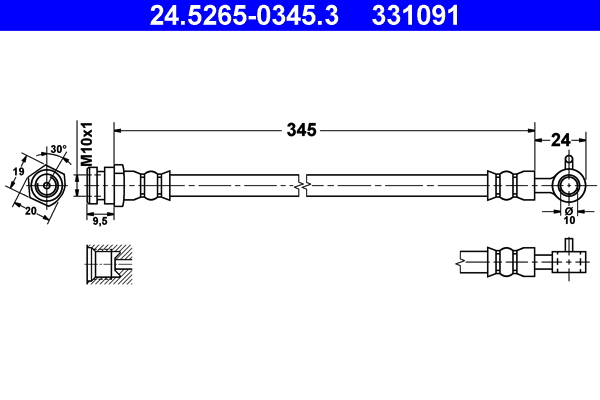 Remslang ATE 24.5265-0345.3