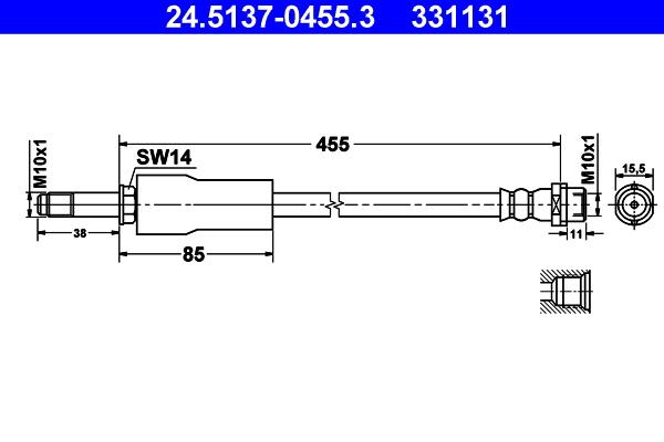 Remslang ATE 24.5137-0455.3