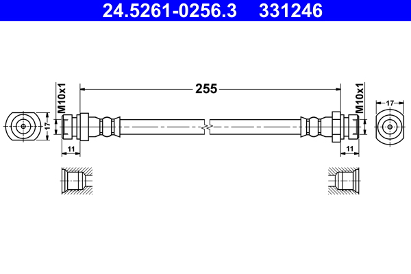 Remslang ATE 24.5261-0256.3