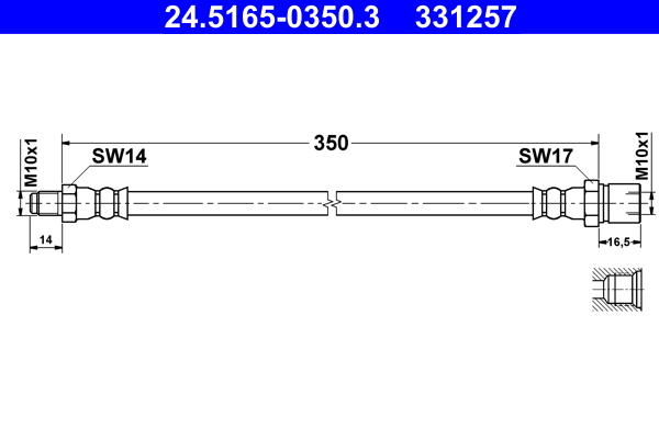 Remslang ATE 24.5165-0350.3