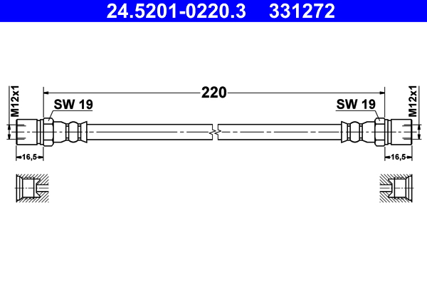 Remslang ATE 24.5201-0220.3