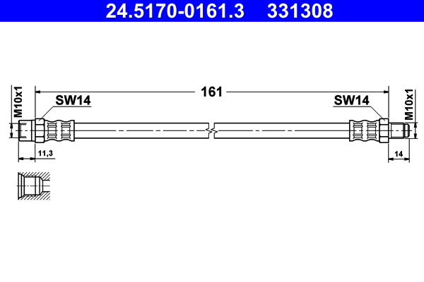 Remslang ATE 24.5170-0161.3