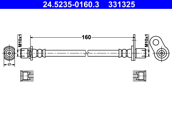 Remslang ATE 24.5235-0160.3