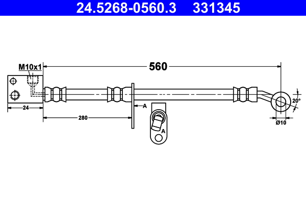 Remslang ATE 24.5268-0560.3
