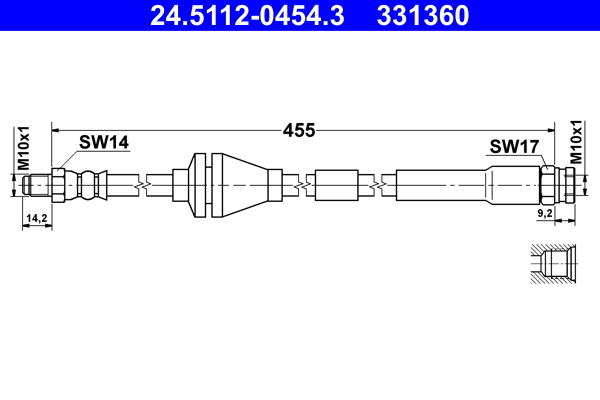 Remslang ATE 24.5112-0454.3