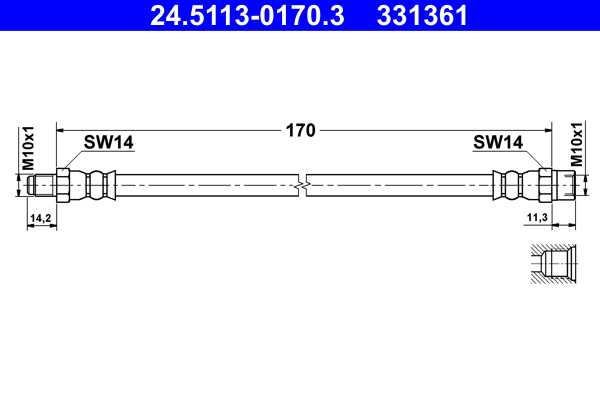 Remslang ATE 24.5113-0170.3