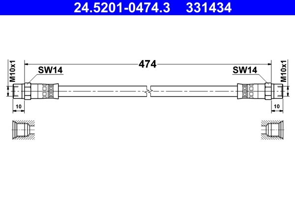 Remslang ATE 24.5201-0474.3