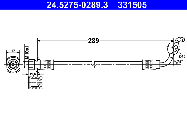 Remslang ATE 24.5275-0289.3
