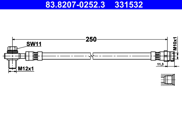 Remslang ATE 83.8207-0252.3