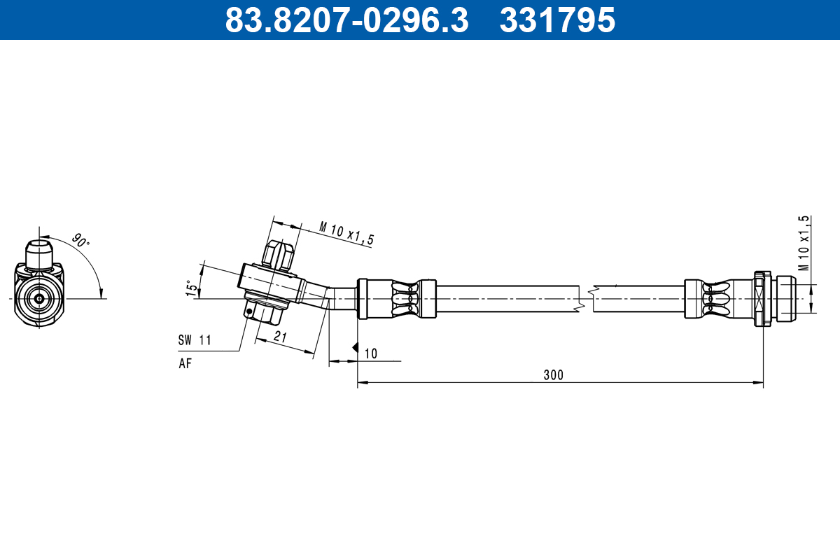 Remslang ATE 83.8207-0296.3