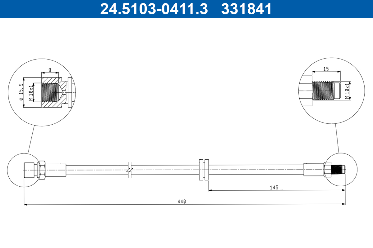 Remslang ATE 24.5103-0411.3