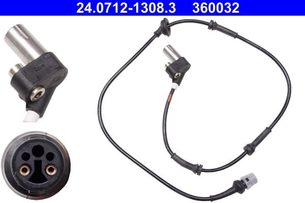 ABS sensor ATE 24.0712-1308.3