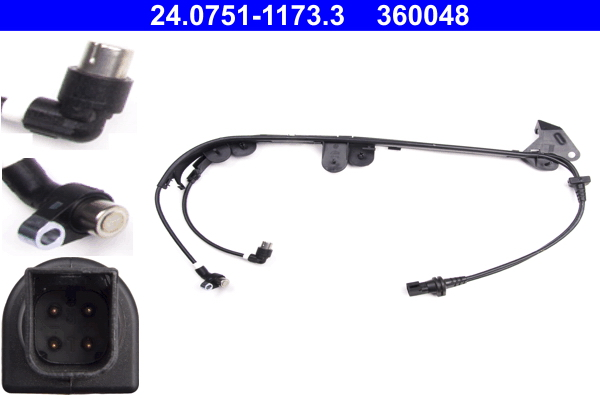 ABS sensor ATE 24.0751-1173.3