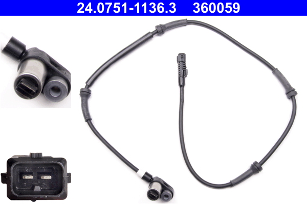 ABS sensor ATE 24.0751-1136.3