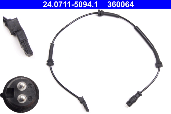 ABS sensor ATE 24.0711-5094.1