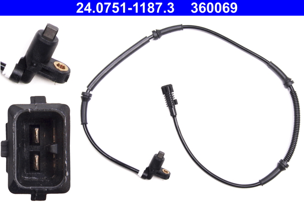 ABS sensor ATE 24.0751-1187.3