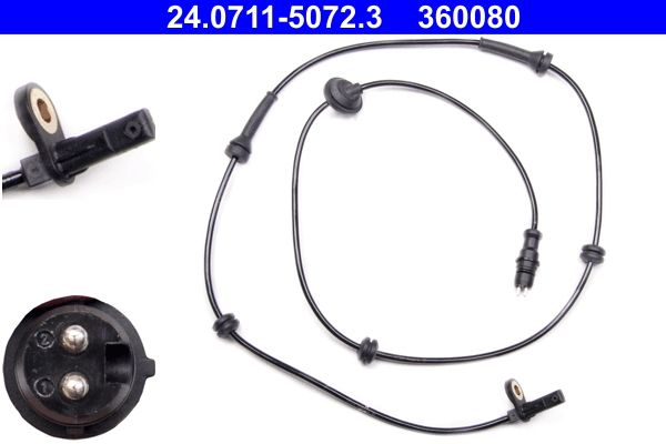 ABS sensor ATE 24.0711-5072.3