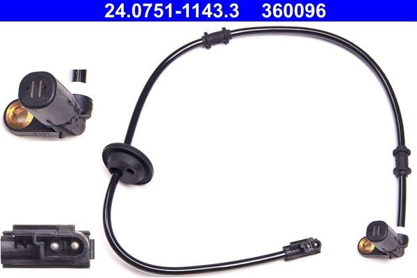 ABS sensor ATE 24.0751-1143.3