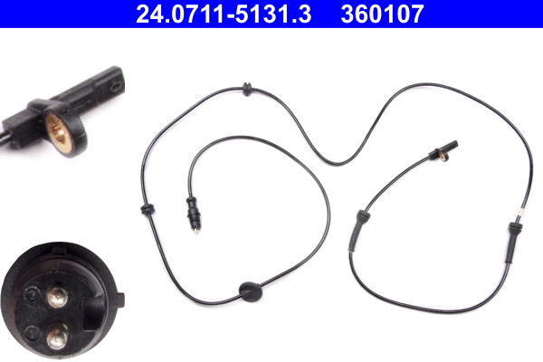 ABS sensor ATE 24.0711-5131.3